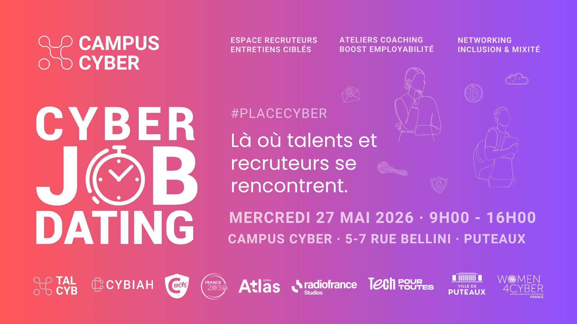 Cyber Job Dating 2026 : un rendez-vous stratégique pour recruter les talents de la cybersécurité